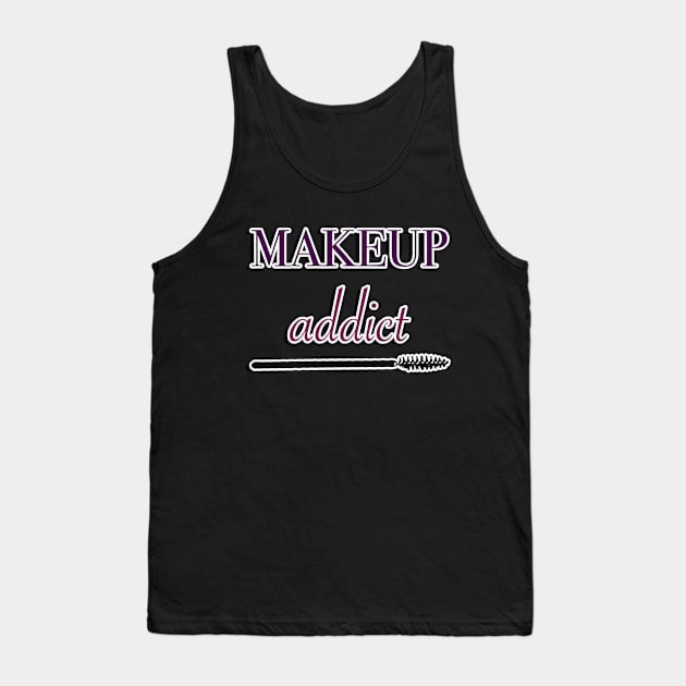 makeup addict Tank Top by basiaradkowska